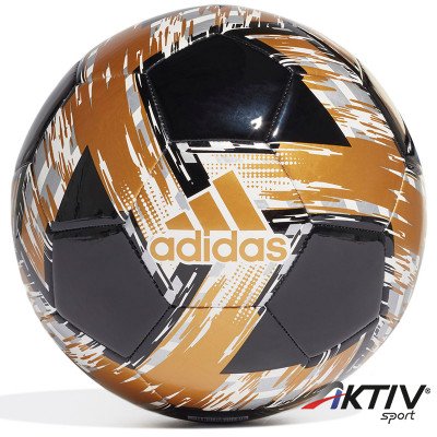 Focilabda Adidas Capitano Club fekete-fehér-arany méret: 5