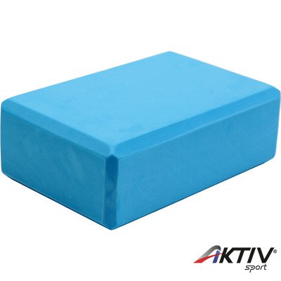 Szépséghibás Aktivsport jóga tégla 23x15x7,5 cm kék