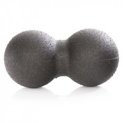 Dupla masszírozó labda Gymstick fekete Fitness Gymstick