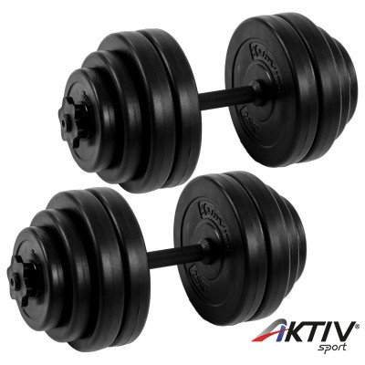 Kézisúlyzó szett MOVIT 2x15 kg