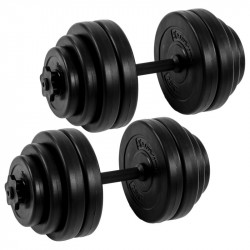 Kézisúlyzó szett MOVIT 2x15 kg Fitness MOVIT