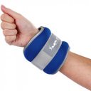 Csukló- és bokasúly neoprén MOVIT 2x0,5 kg kék