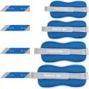 Csukló- és bokasúly neoprén MOVIT 2x2 kg kék