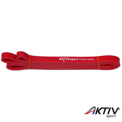 Power band Aktivsport közepes piros