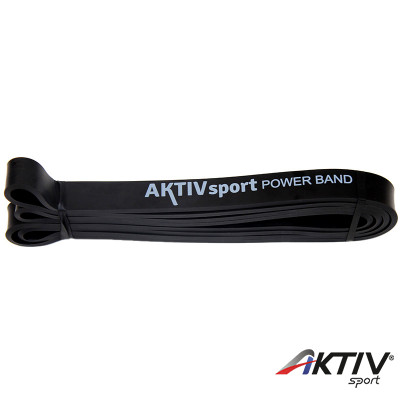 Power band Aktivsport erős fekete