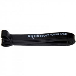 Power band Aktivsport erős fekete Fitness Aktivsport