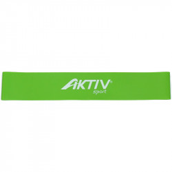Mini band erősítő szalag 30 cm Aktivsport erős zöld Fitness Aktivsport
