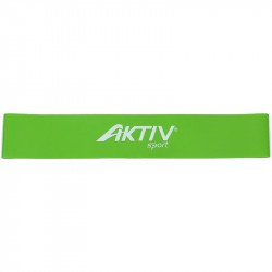 Mini band erősítő szalag 30 cm Aktivsport erős zöld BLACK WEEK Aktivsport