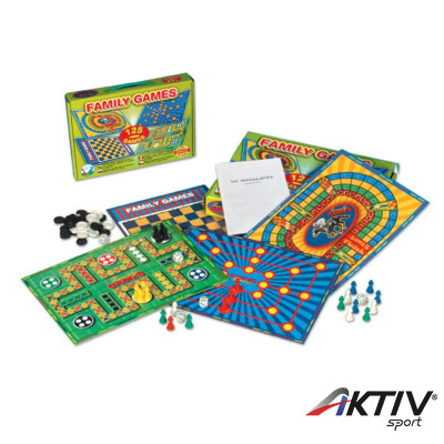 Családi játékgyűjtemény, 125 féle játék