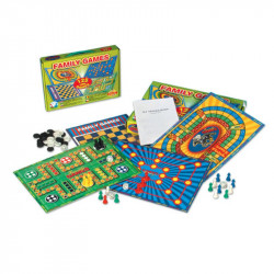 Családi játékgyűjtemény, 125 féle játék Szórakoztató játékok