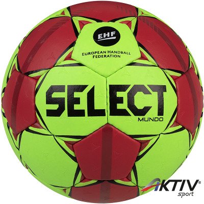 Kézilabda Select Mundo zöld-piros méret: 3