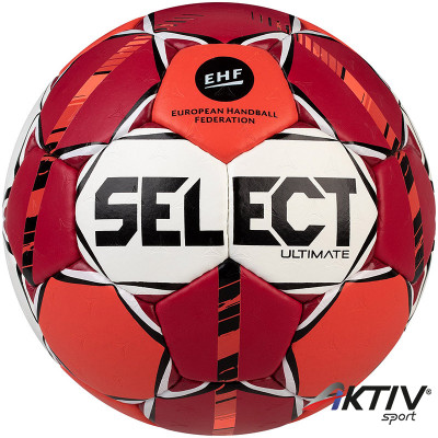 Kézilabda Select Ultimate piros-narancssárga-fehér méret: 2