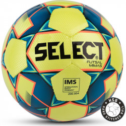 Futsal labda Select Mimas sárga-zöld Sportszer Select