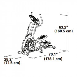 Fronthajtásos ellipszisjáró Schwinn 430i