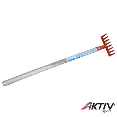 Fém gyerek kerti gereblye 70 cm