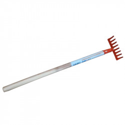 Fém gyerek kerti gereblye 70 cm Játék Vegatoys