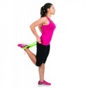 Gumiszalag Amaya 1,5 m közepes zöld