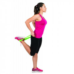 Gumiszalag Amaya 1,5 m közepes zöld