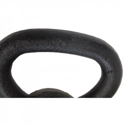 Szépséghibás kettlebell fekete vas 4 kg