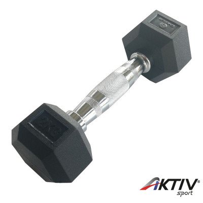 Hatszögletű kézisúlyzó Sveltus 2 kg