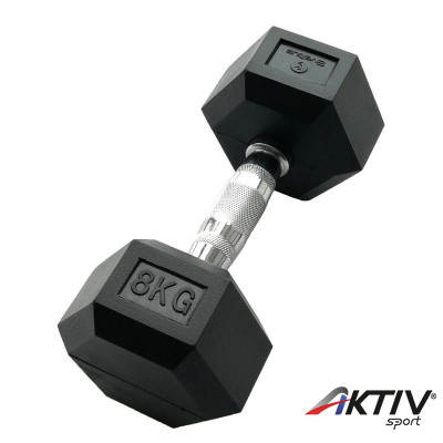 Hatszögletű kézisúlyzó Sveltus 8 kg