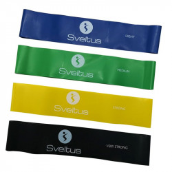 Gumihurok Sveltus mini band szett 25 cm Fitness Sveltus