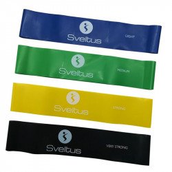 Gumihurok Sveltus mini band szett 25 cm Fitness Sveltus