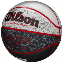 Kosárlabda Wilson MVP Elite gumi 7-es méret ezüst-fekete-piros