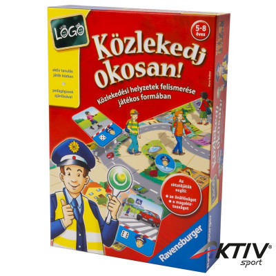 Logo Közlekedj okosan társasjáték