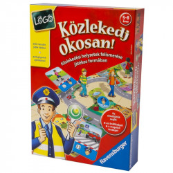 Logo Közlekedj okosan társasjáték Logikai játékok