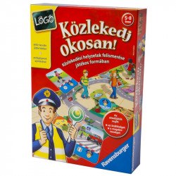Logo Közlekedj okosan társasjáték Logikai játékok