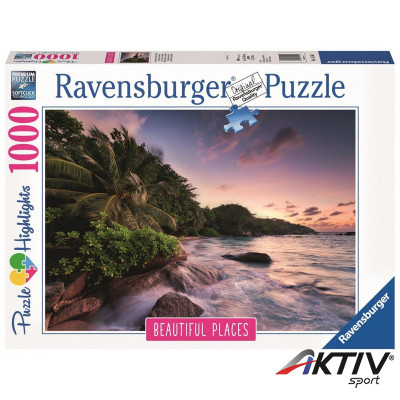 Puzzle 1000 darabos Praslin szigete