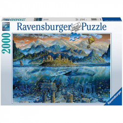 Puzzle 2000 darabos A bölcs bálna Puzzle Ravensburger