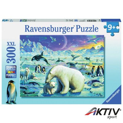 Puzzle 300 darabos sarkvidéki állatok XXL