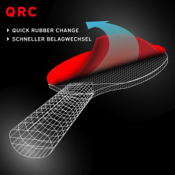 Borítás ping-pong ütőhöz Donic Pro QRC Revolution Level 1000-8000