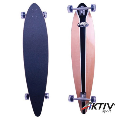 Longboard gördeszka Amaya 1963 fa mintás