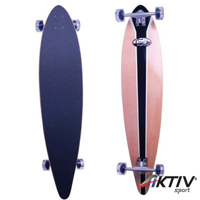 Longboard gördeszka Amaya 1963 fa mintás