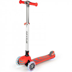 Négykerekű roller Amaya Flip and Flash piros Sportszer Amaya