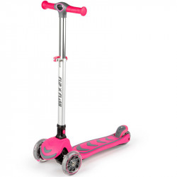 Négykerekű roller Amaya Flip and Flash rózsaszín