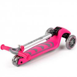 Négykerekű roller Amaya Flip and Flash rózsaszín