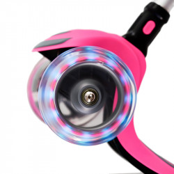 Négykerekű roller Amaya Flip and Flash rózsaszín