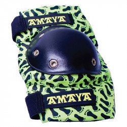 Térdvédő szett Amaya fekete-zöld Sportszer Amaya