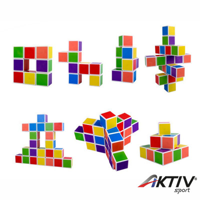 Mágneses kockák Amaya 64 db