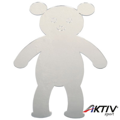 Akril tükör Amaya maci mintájú 30x20x0,2 cm