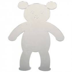 Akril tükör Amaya maci mintájú 30x20x0,2 cm Játék Amaya