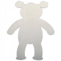 Akril tükör Amaya maci mintájú 30x20x0,2 cm Játék Amaya