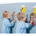 Akril tükör Amaya pillangó mintájú 61x45x0,3 cm