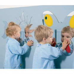 Akril tükör Amaya pillangó mintájú 61x45x0,3 cm