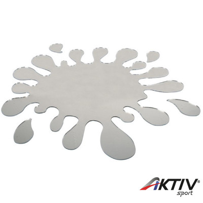 Akril tükör Amaya víz csepp formájú 60x60x0,3 cm