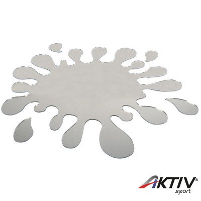 Akril tükör Amaya víz csepp formájú 60x60x0,3 cm